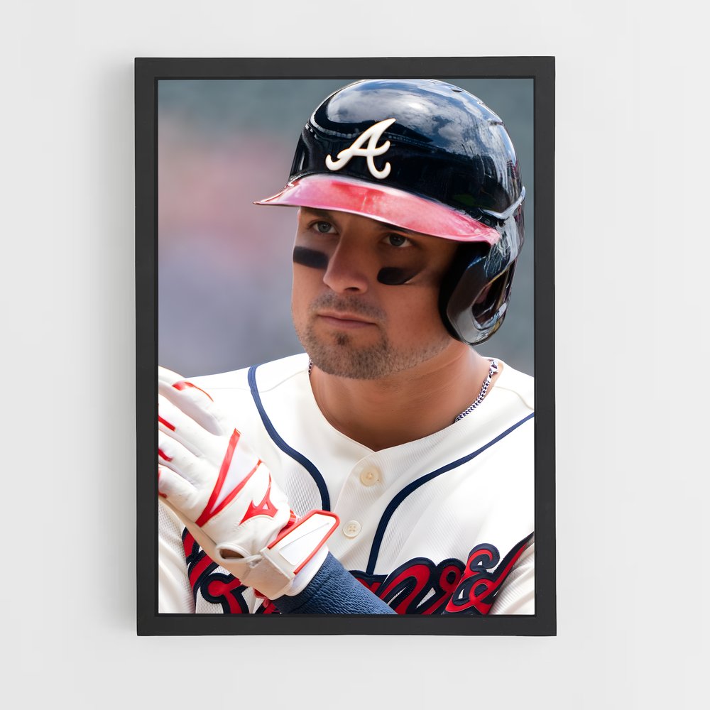 Poster Austin riley – affiche Baseball (vue 2)